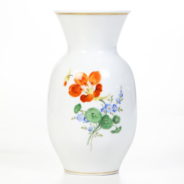 Vaso. Meissen, XX secolo.
