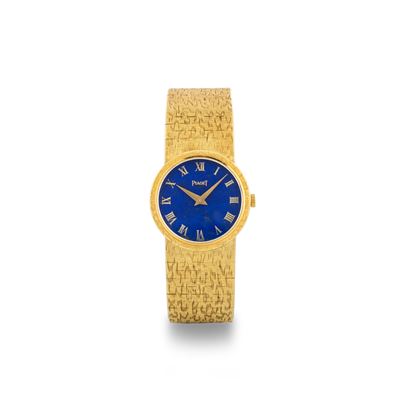 Classique Lady in Oro Giallo 18k, Quadrante Lapislazzuli Carica Manuale, con Scatola e Maglie Agg...