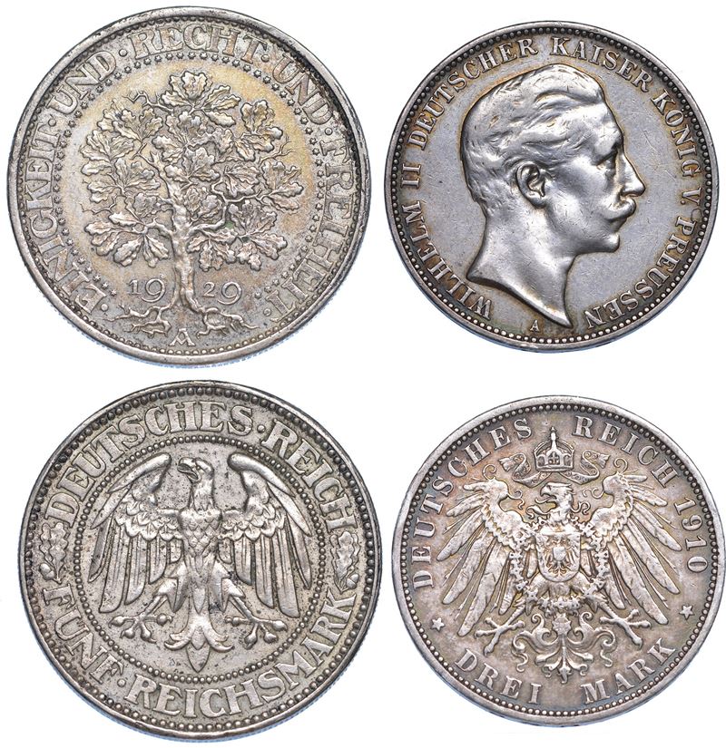 GERMANIA. Lotto di due monete.  - Auction Numismatics - Cambi Casa d'Aste