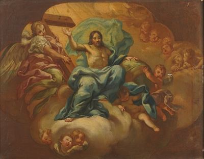 Scuola del XVIII Secolo Cristo Trionfante