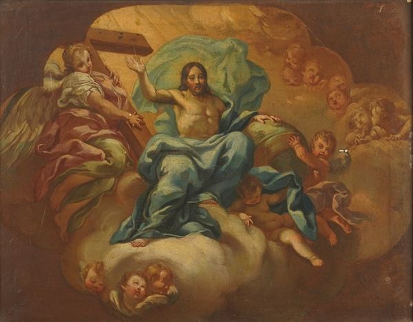 Scuola del XVIII secolo Cristo trionfante