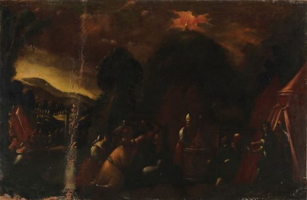 Scuola del XVII secolo Il vitello d’oro