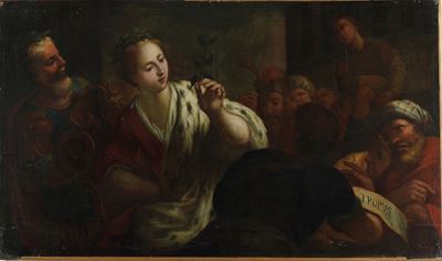 Scuola Veneta del XVII Secolo Allegoria della Retorica