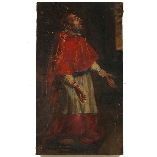 Scuola del XVII secolo San Carlo Borromeo