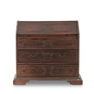 Ribalta in Legno Intagliato. XIX Secolo