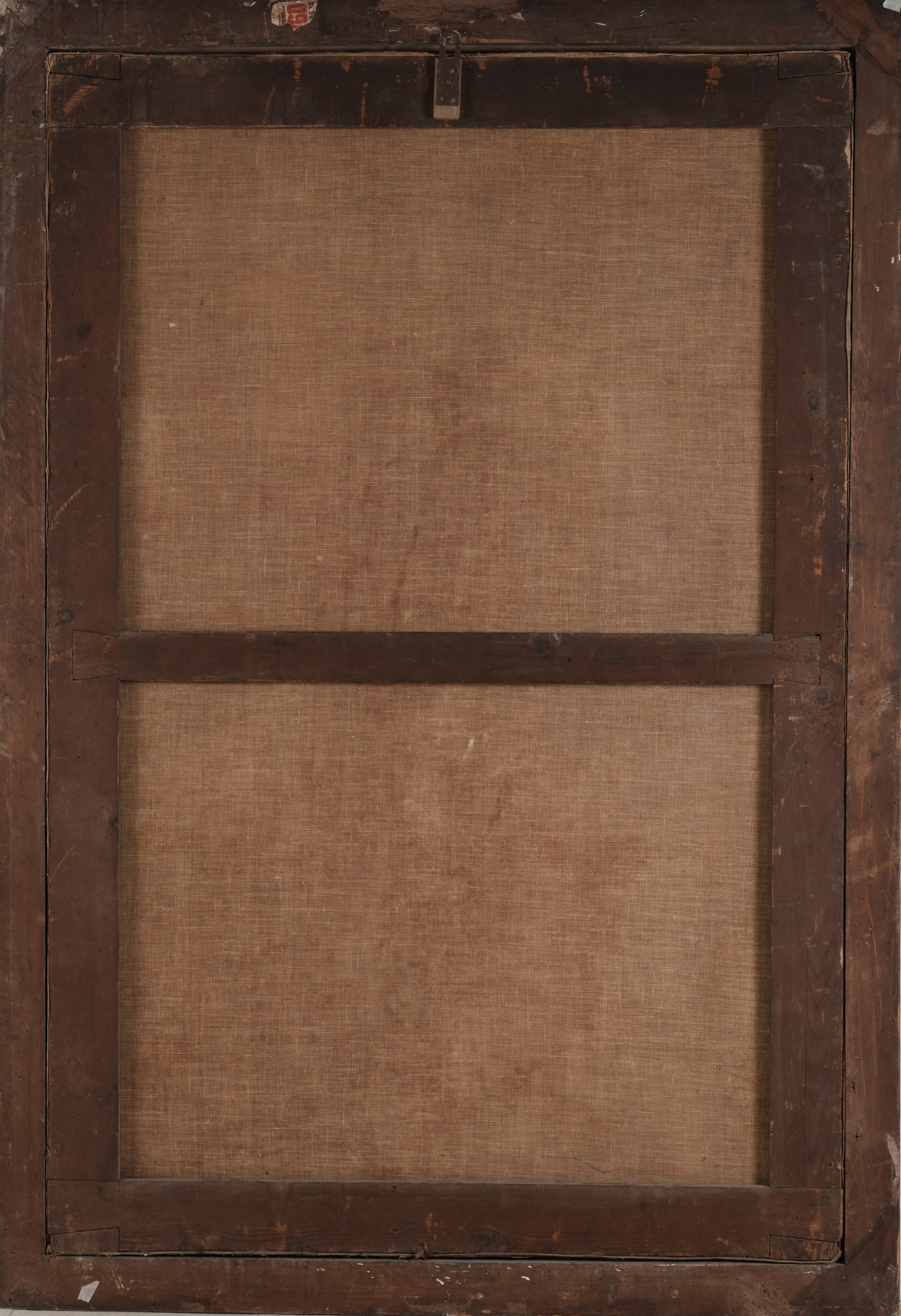Scuola del XVII secolo, Santa Barbara, olio su tela