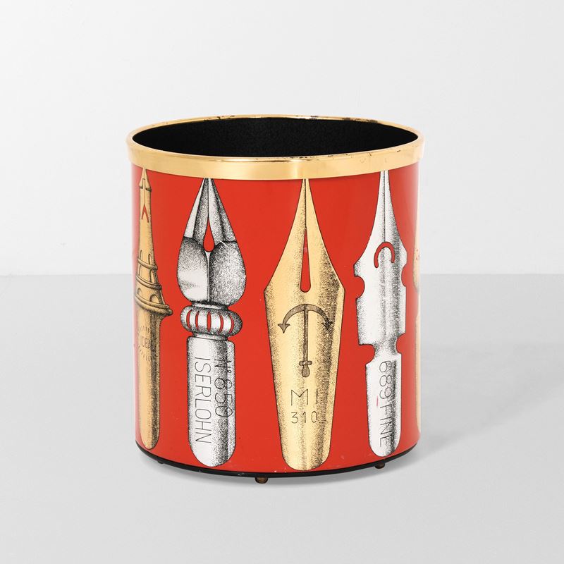 Piero Fornasetti : Portacarte Pennini  - Asta Design - Cambi Casa d'Aste