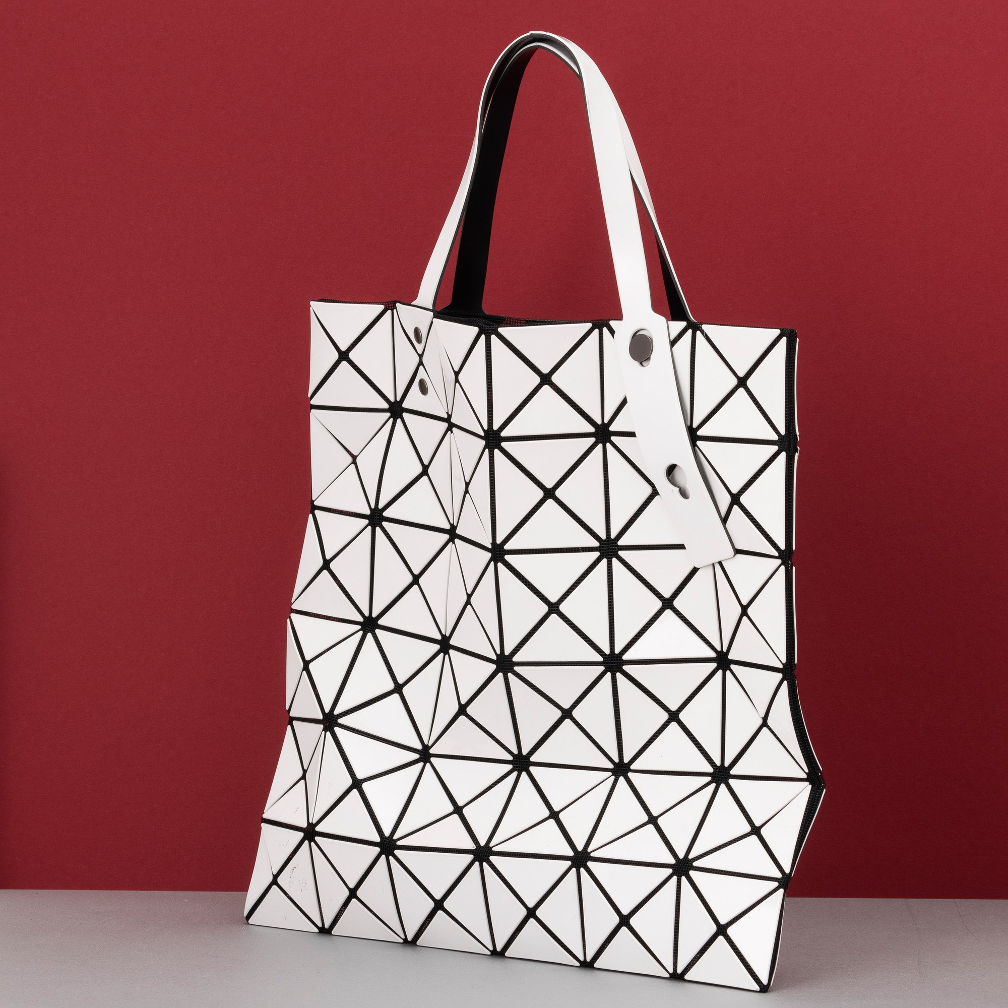 Baobab Issey Miyake White Shopping Bag