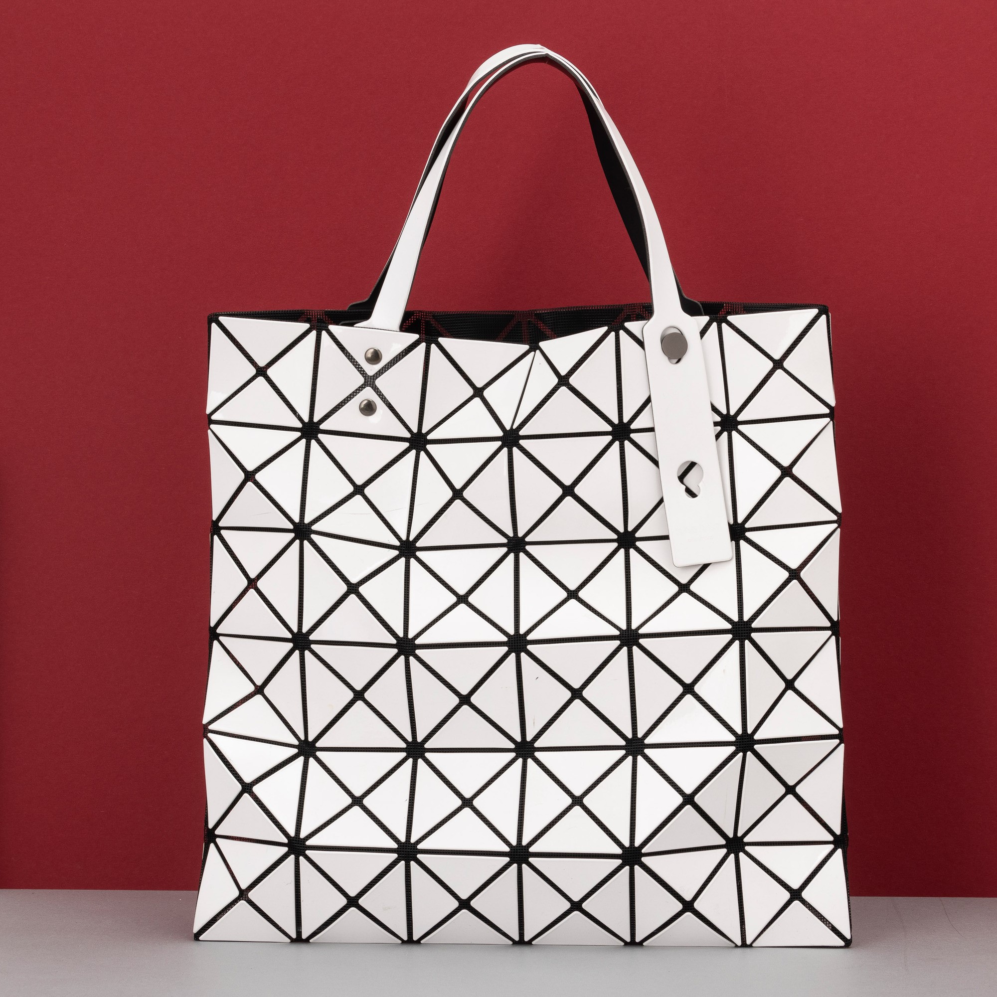Baobab Issey Miyake White Shopping Bag