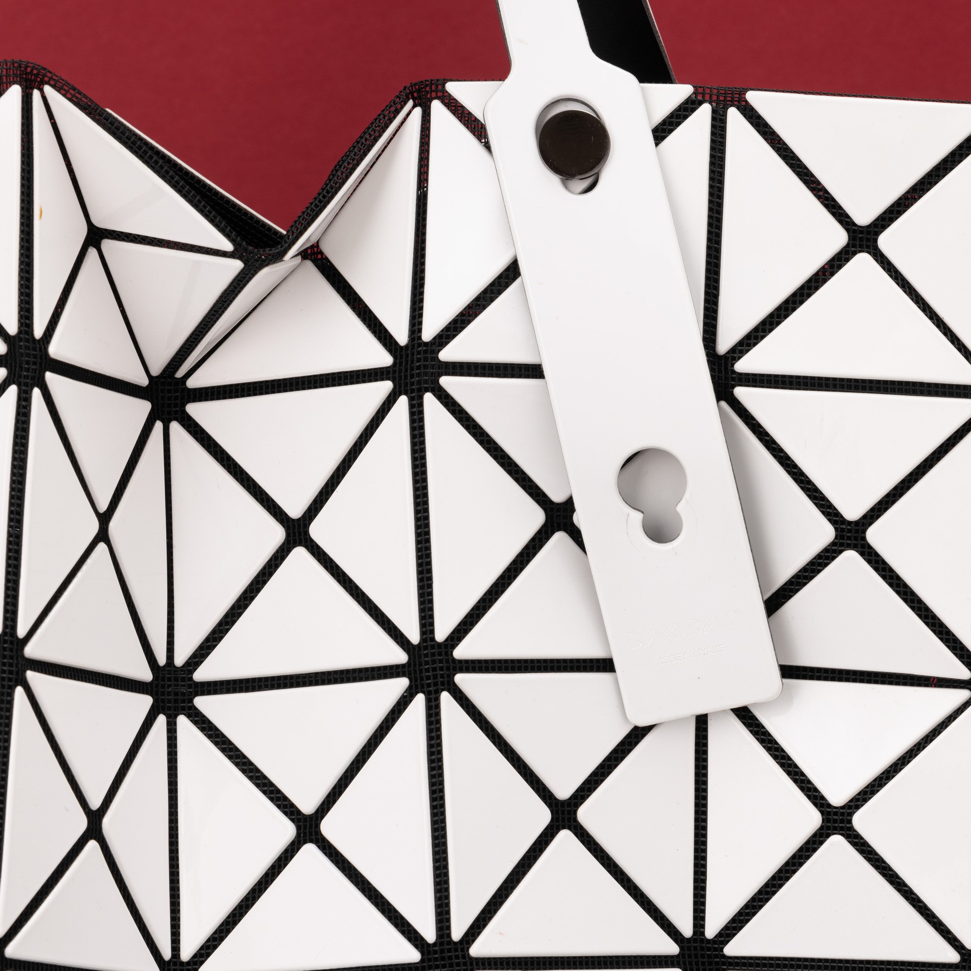Baobab Issey Miyake White Shopping Bag