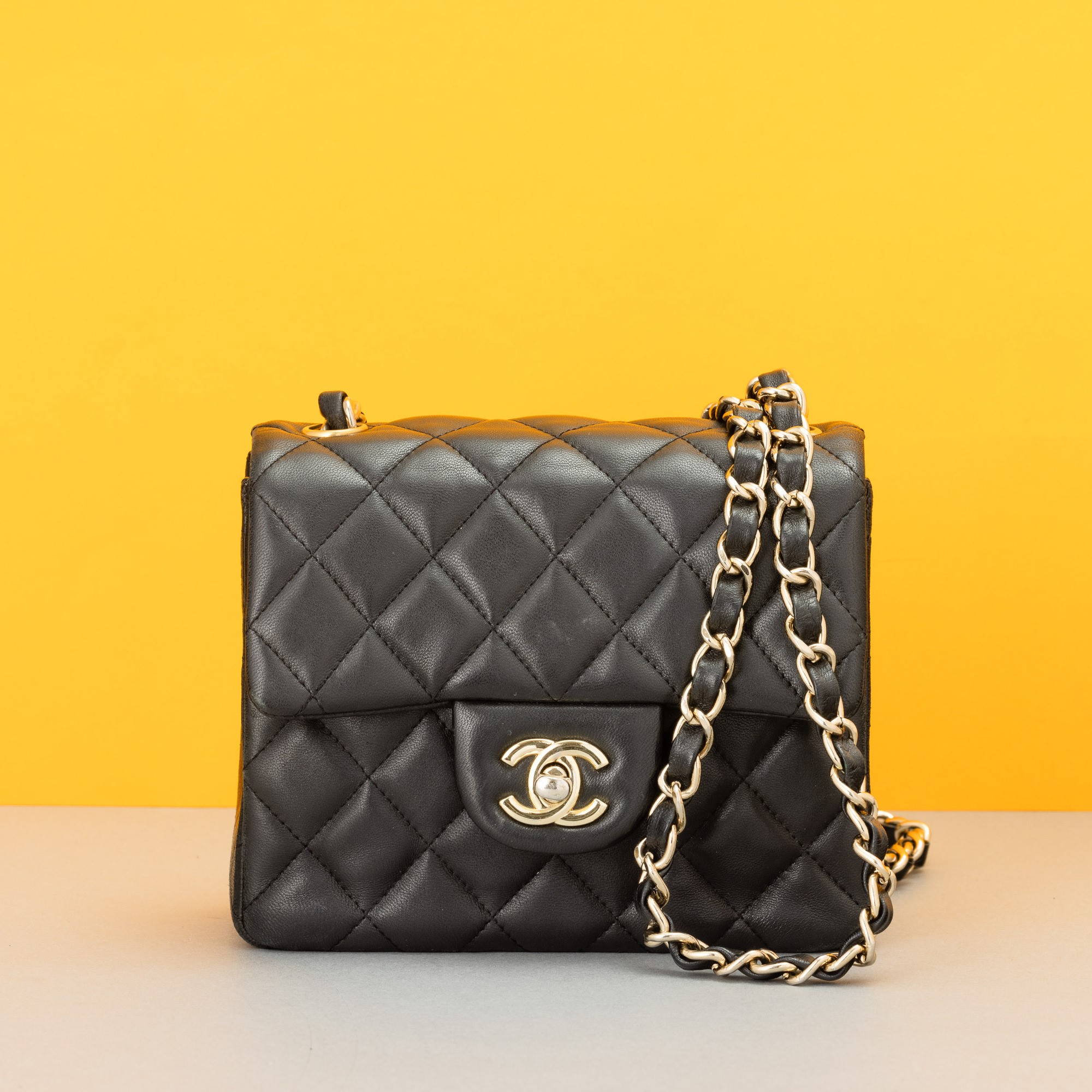 Chanel Borsa Mini Flap Bag Classic Square