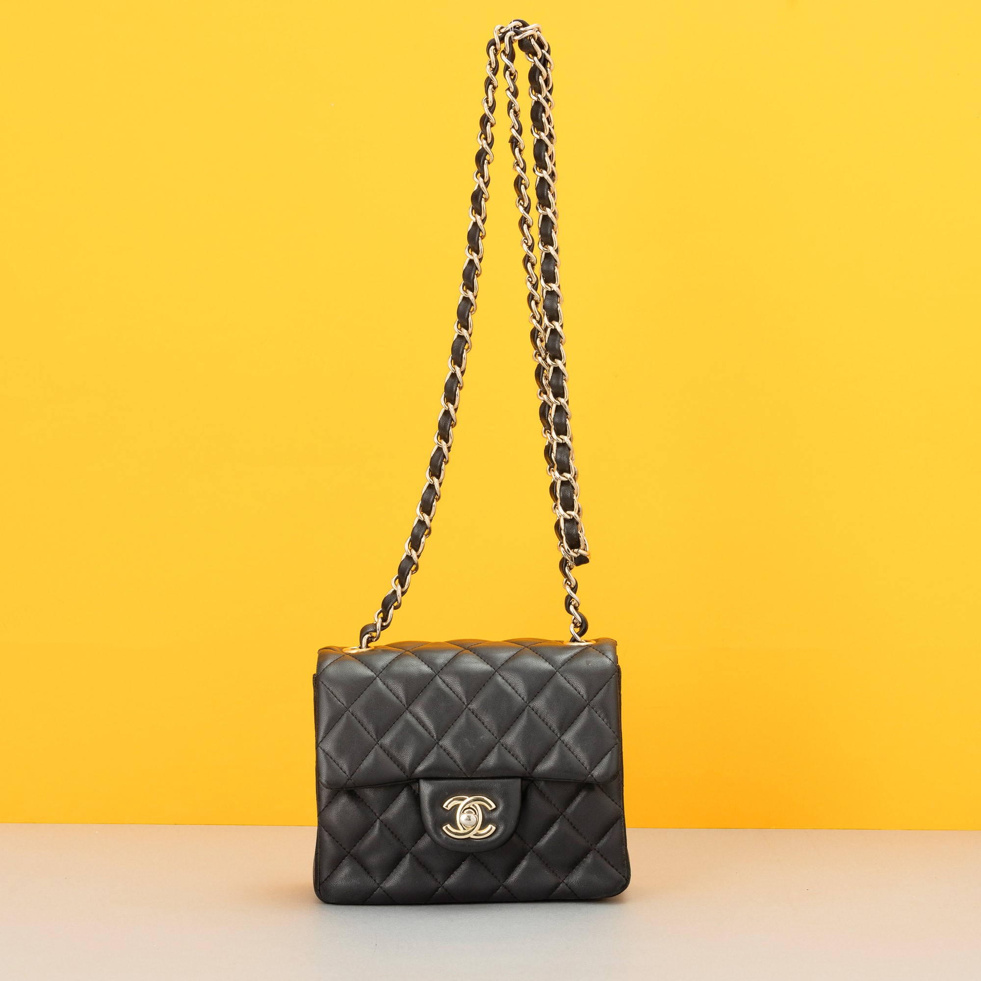 Chanel Borsa Mini Flap Bag Classic Square