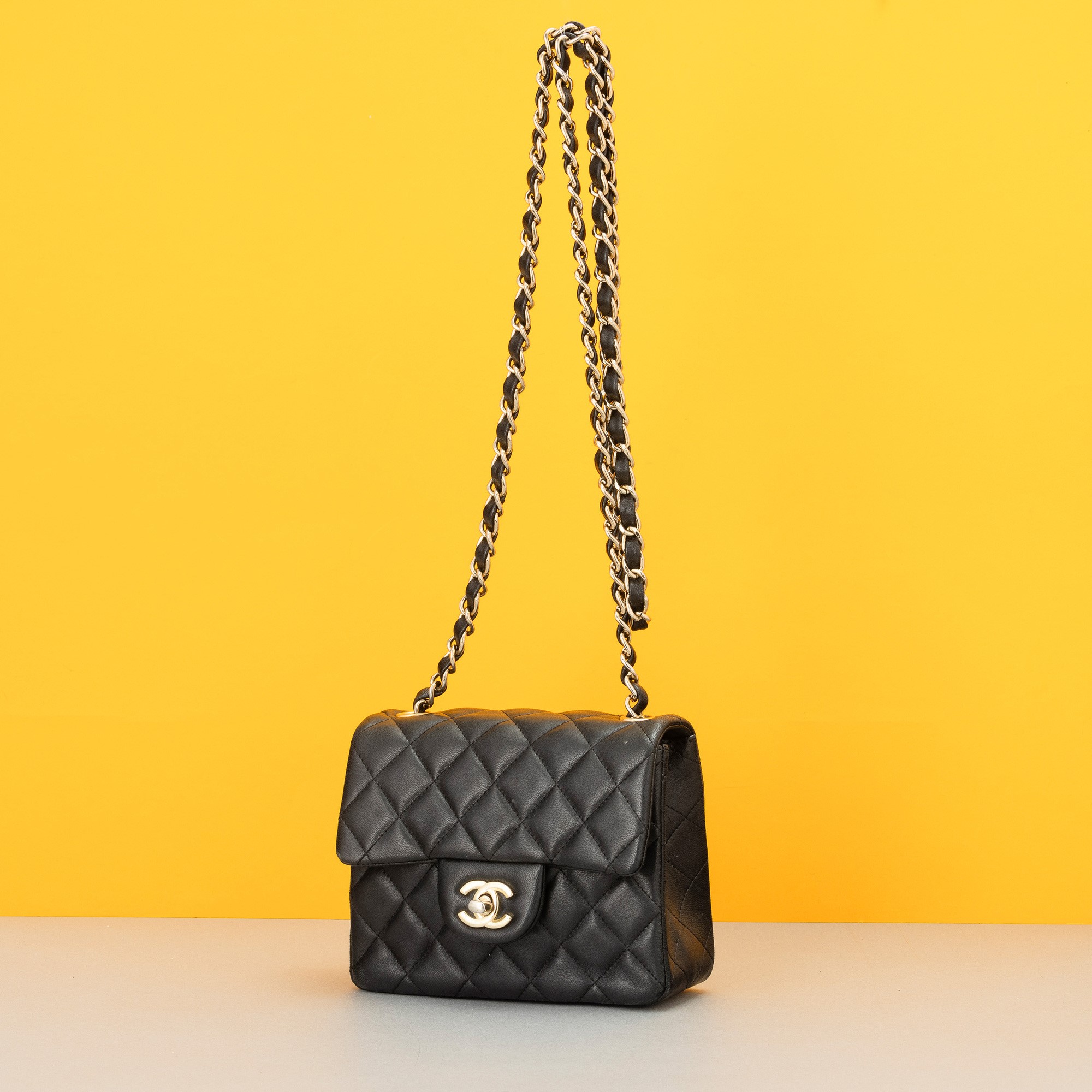 Chanel Borsa Mini Flap Bag Classic Square