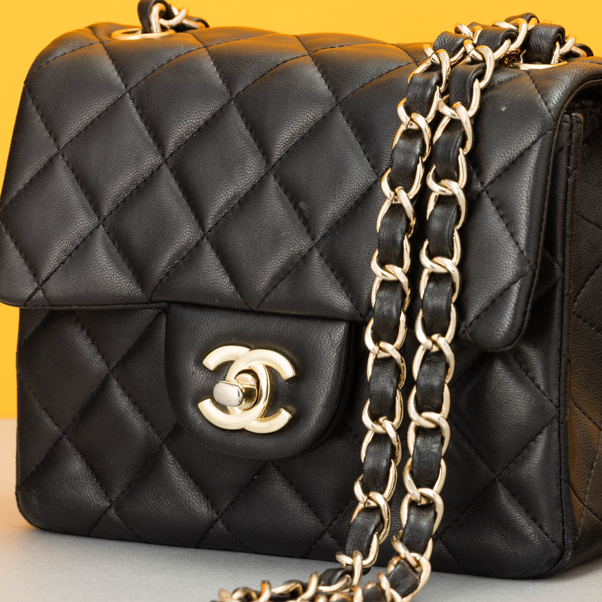 Chanel Borsa Mini Flap Bag Classic Square