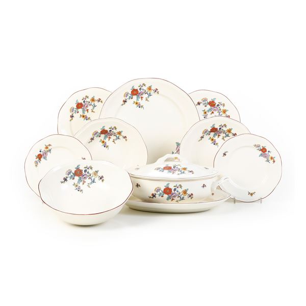 Servizio da tavola. Laveno, Società Ceramica Italiana, metà del XX secolo.