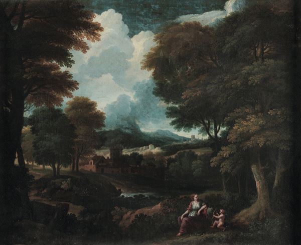 Paesaggio con Venere e Amore