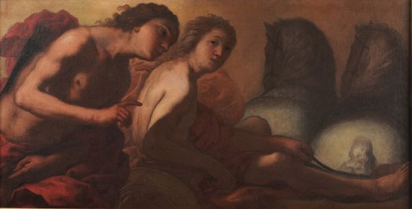 Scuola del XVIII secolo Carro di Apollo