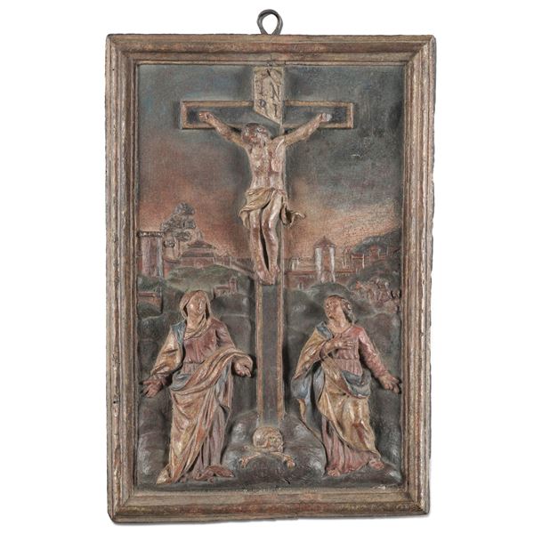 Crocefissione. Arte Barocca, Italia del nord, XVII secolo