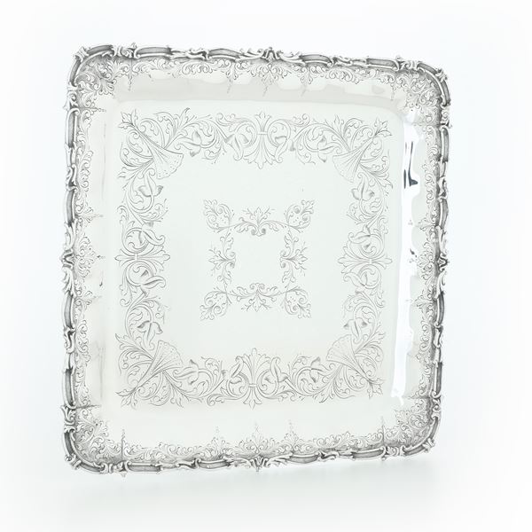 Vassoio. Argenteria milanese del XX secolo, argentiere Silver House di Gianmario Pizzera