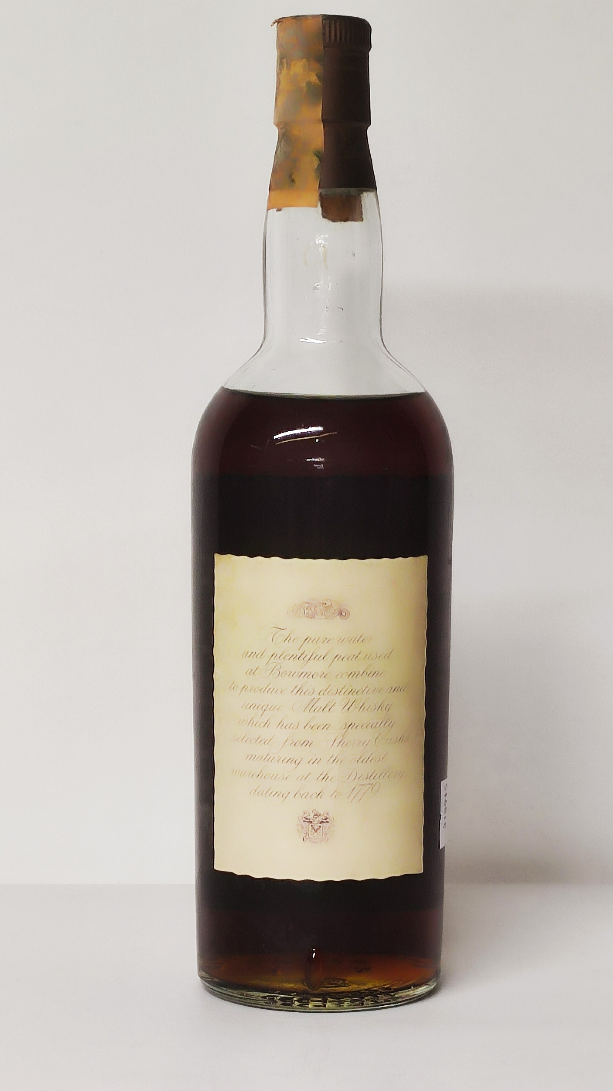 Bowmore 1964, Islay Pure Malt Scotch Whisky