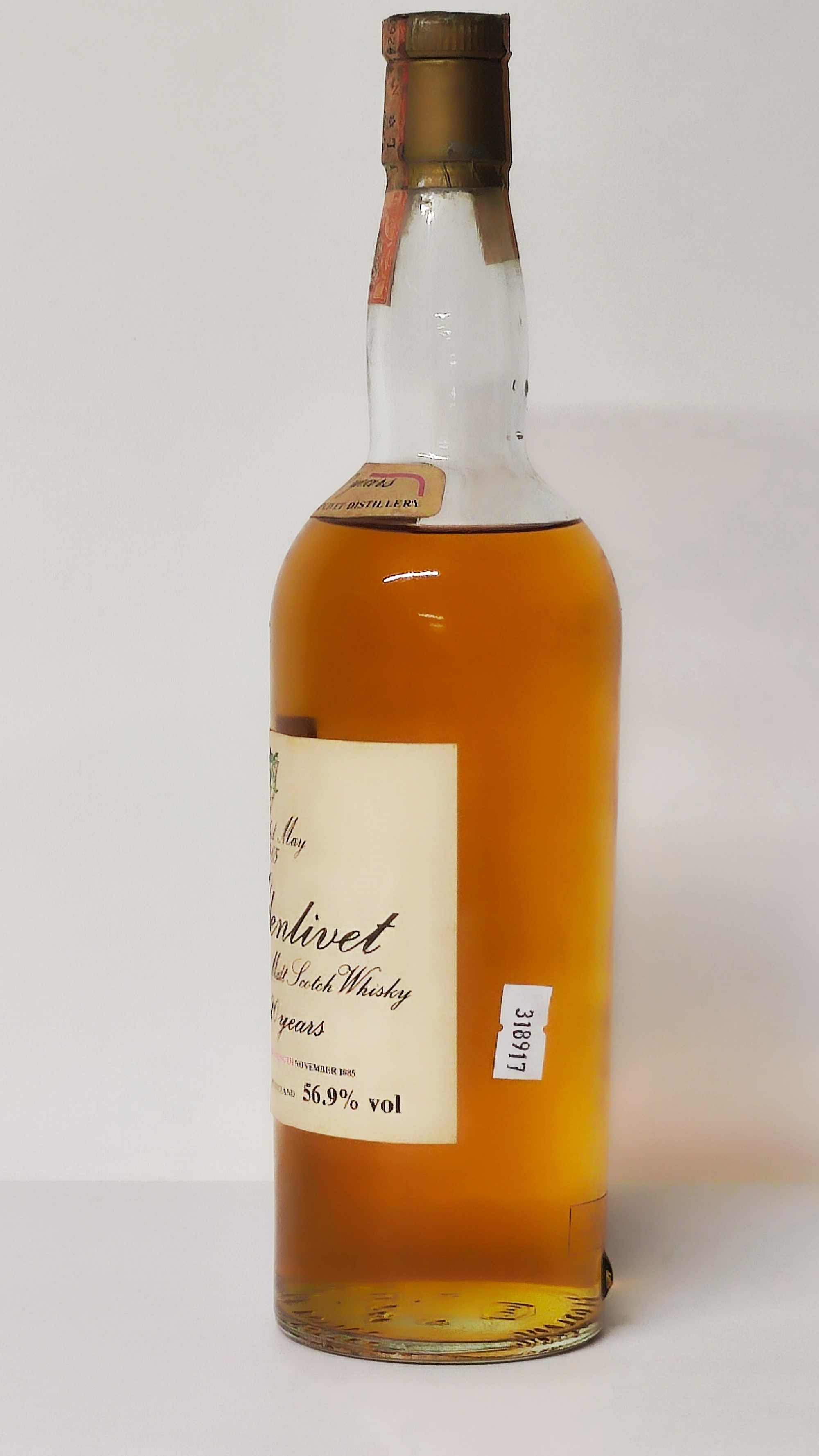 The Glenlivet 20 Years Old 1965, Highland Malt Scotch Whisky