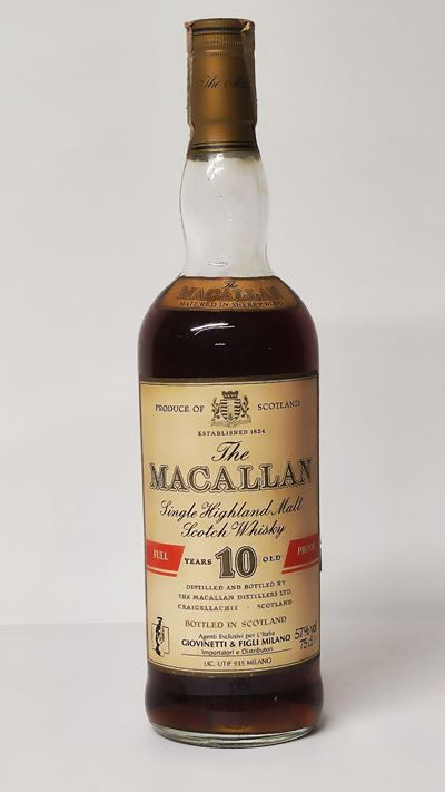 The Macallan Full Proof 10 Years Old, Single Highland Malt Scotch Whisky
