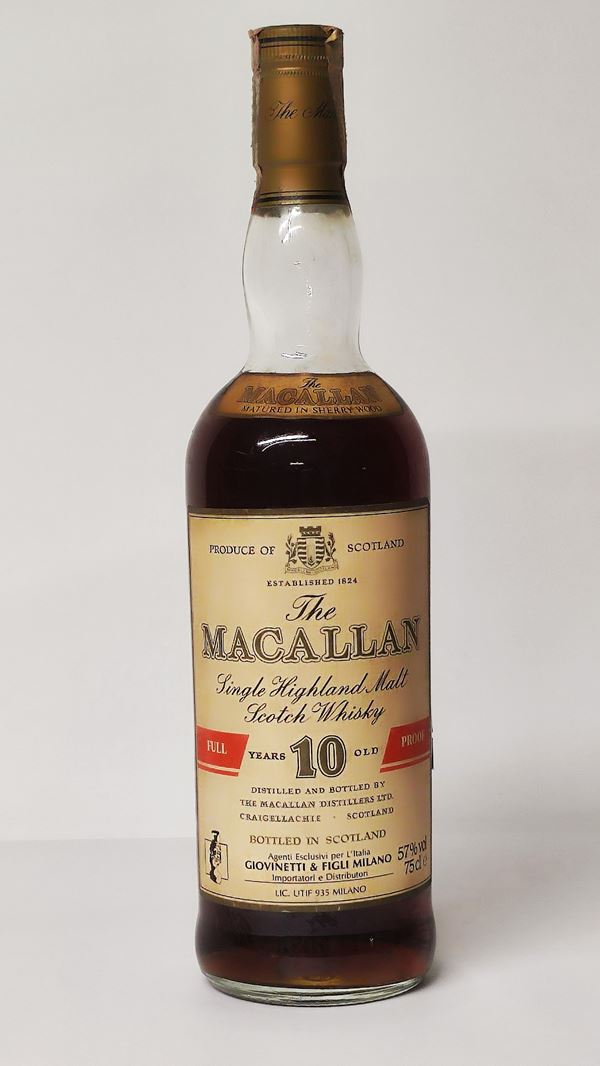 The Macallan Full Proof 10 Years Old, Single Highland Malt Scotch Whisky