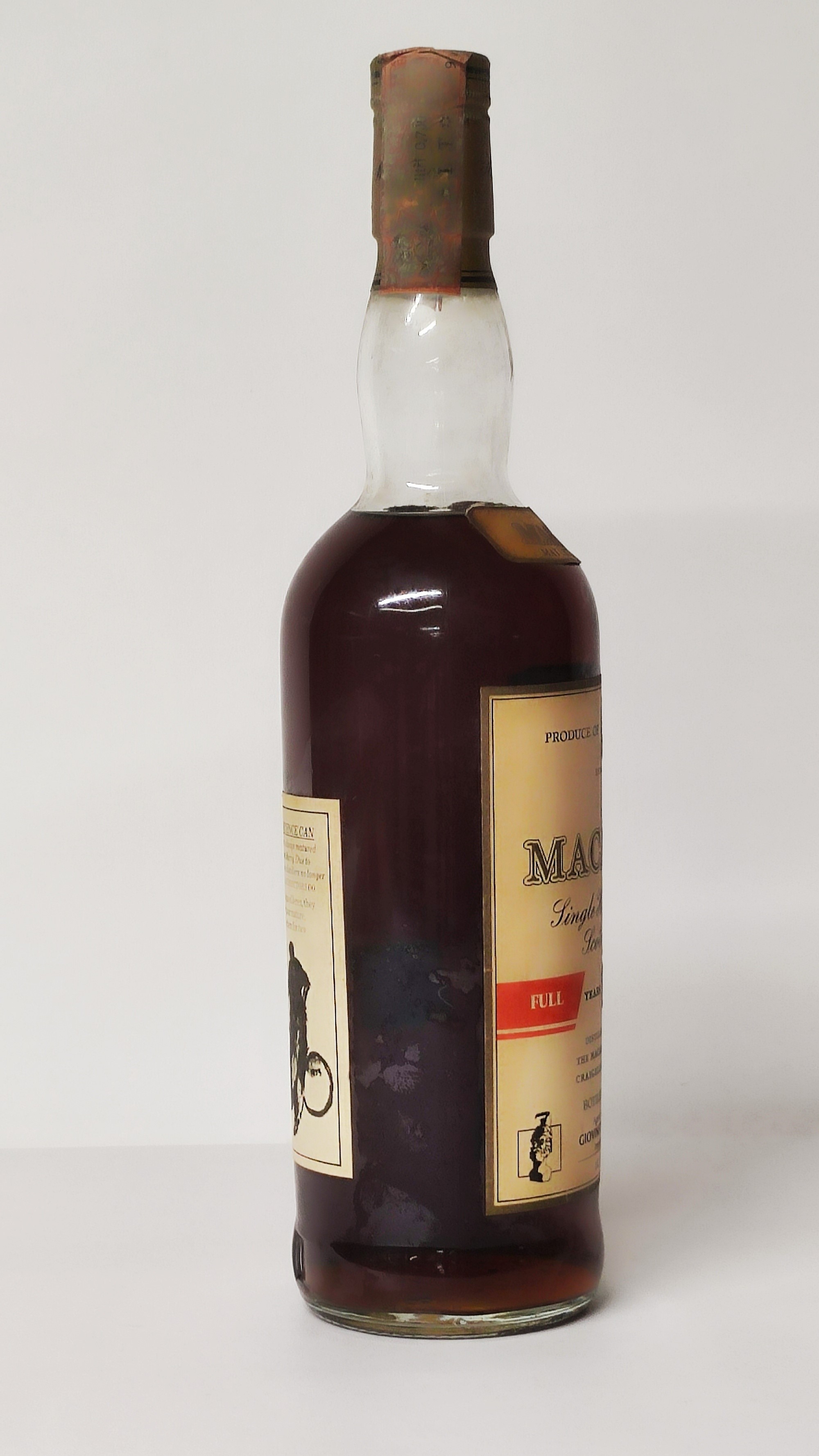 The Macallan Full Proof 10 Years Old, Single Highland Malt Scotch Whisky
