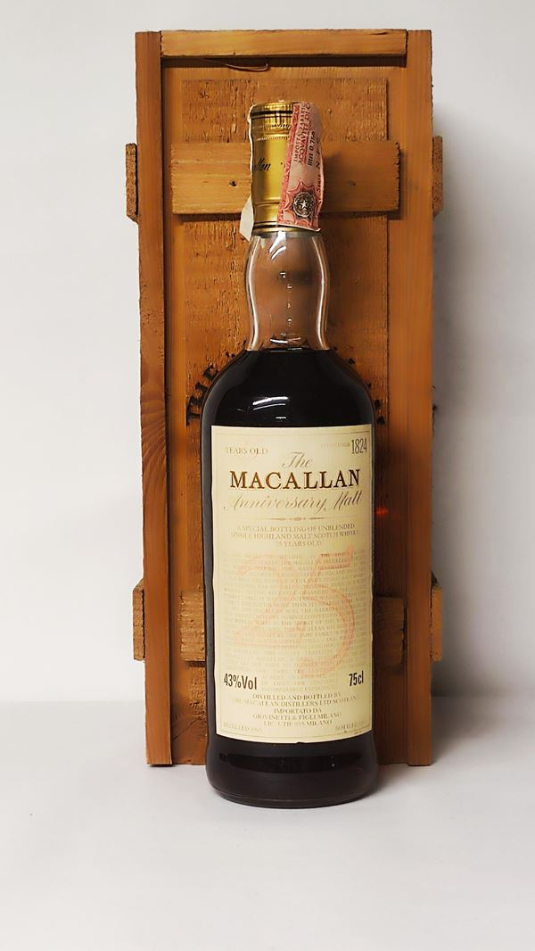 The Macallan Anniversary 25 Years Old 1965, Single Highland Malt Scotch Whisky