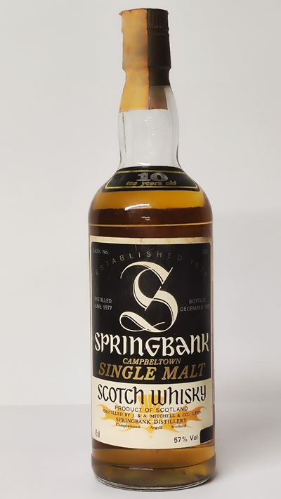 Springbank 10 Years Old 1977, Campbeltown Single Malt Scotch Whisky