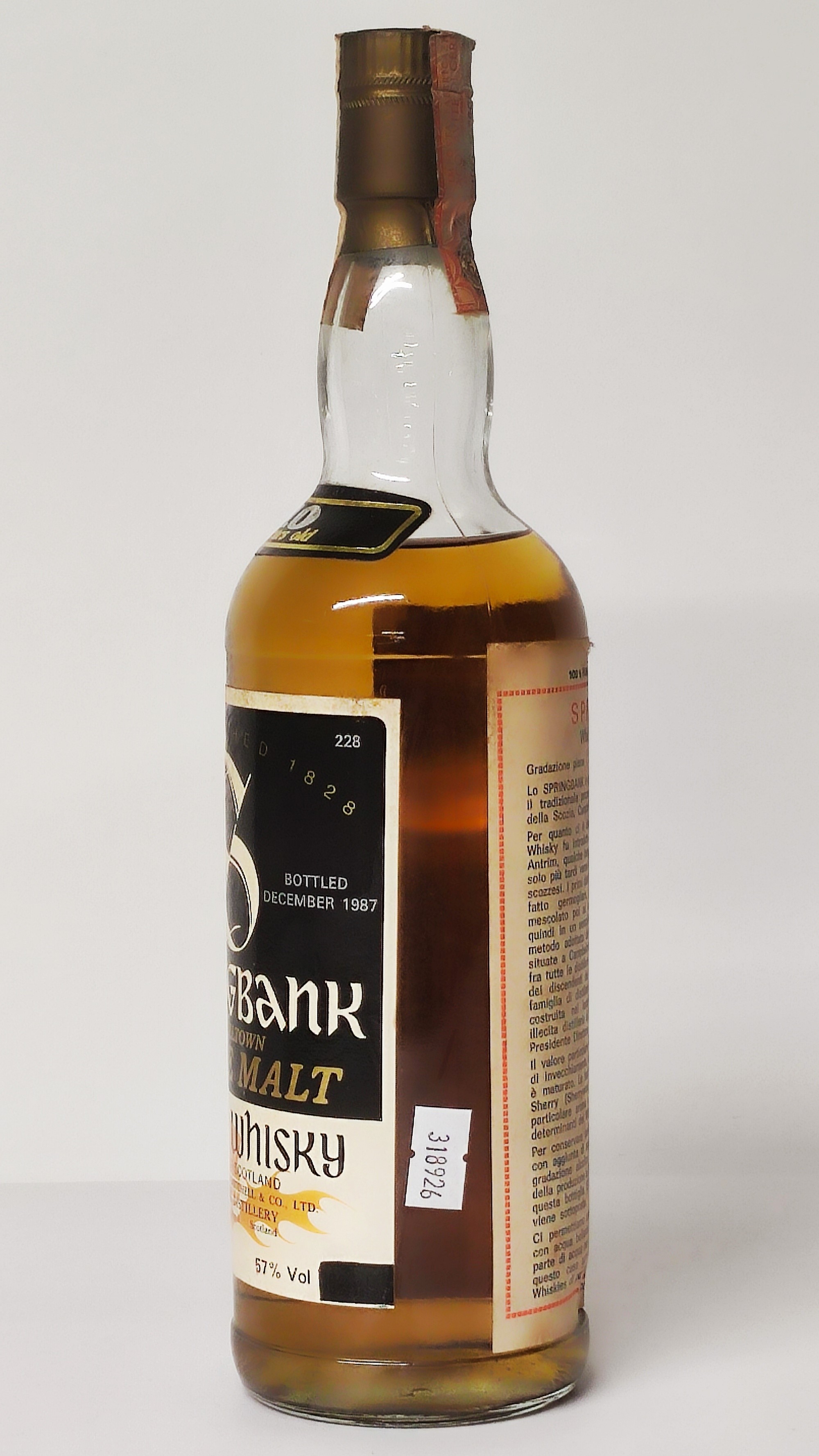 Springbank 10 Years Old 1977, Campbeltown Single Malt Scotch Whisky
