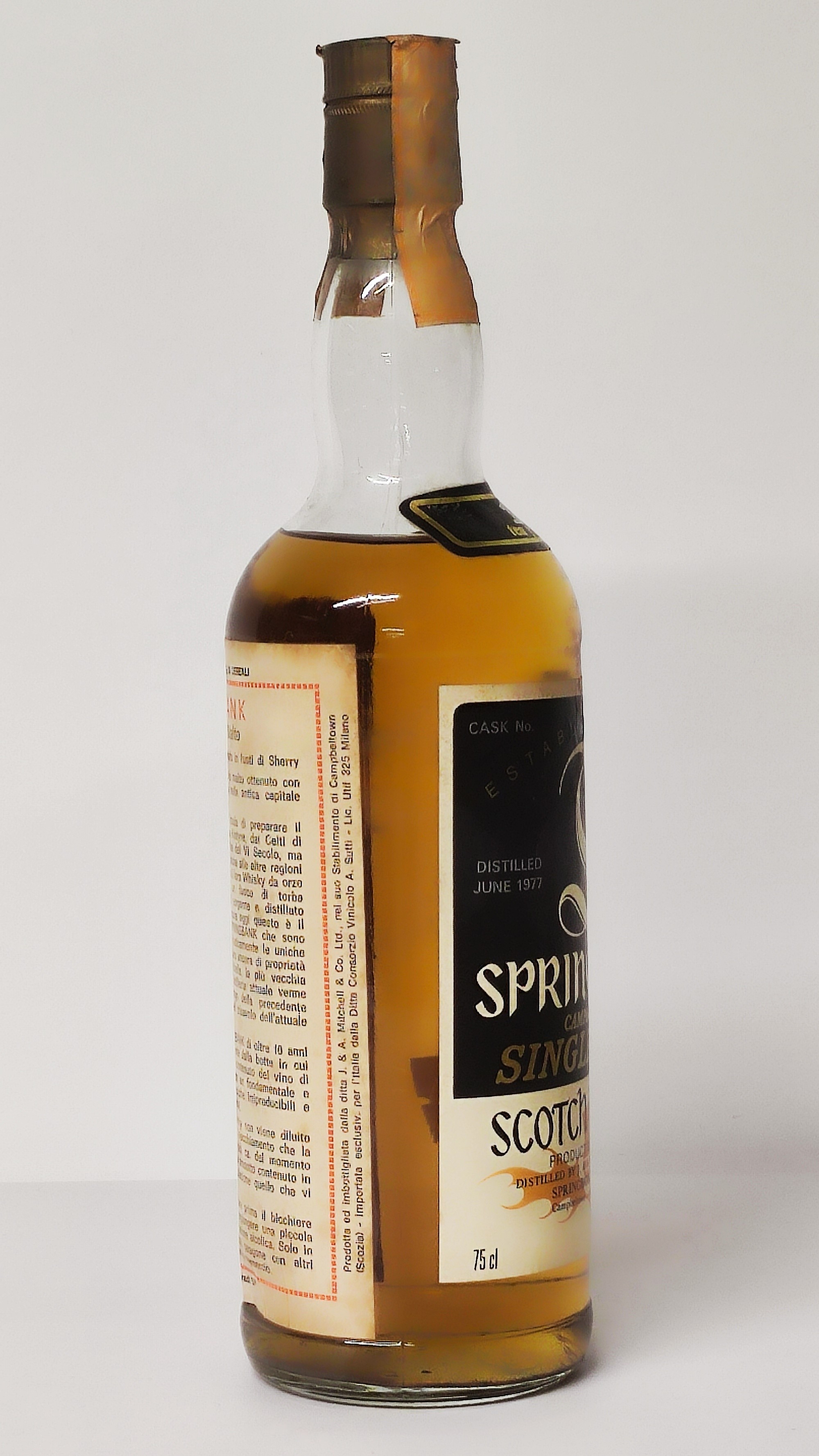 Springbank 10 Years Old 1977, Campbeltown Single Malt Scotch Whisky