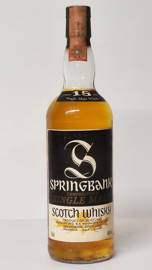 Springbank 15 Years Old, Campbeltown Single Malt Scotch Whisky