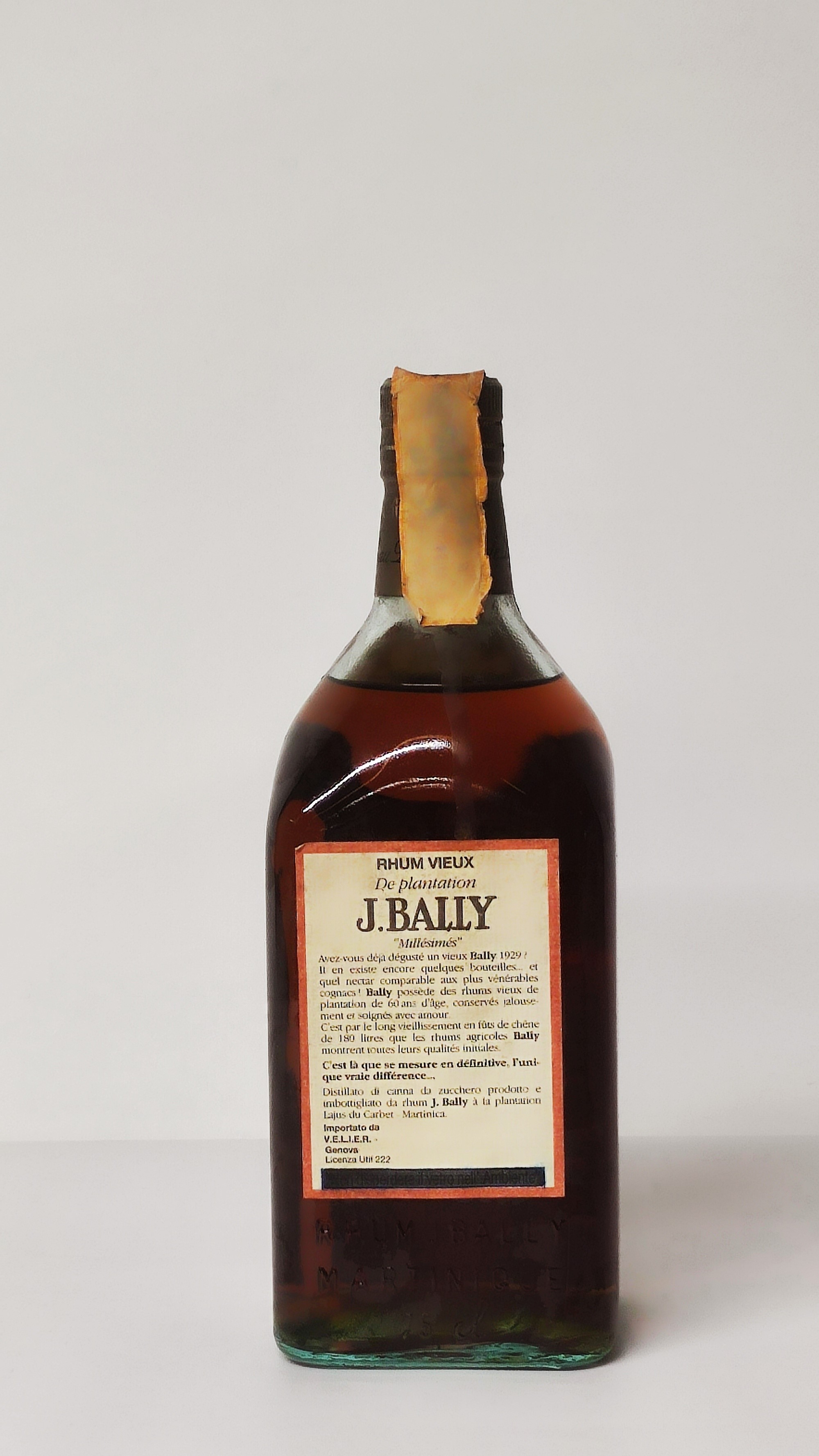 J. Bally 1985, Rhum Martinique