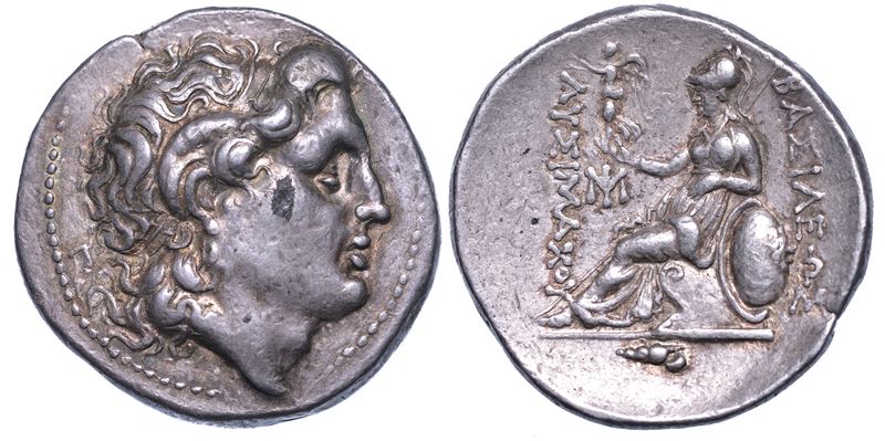 REGNO DI TRACIA. LISIMACO, 323-281 a.C. Tetradracma.  - Asta Numismatica - Cambi Casa d'Aste