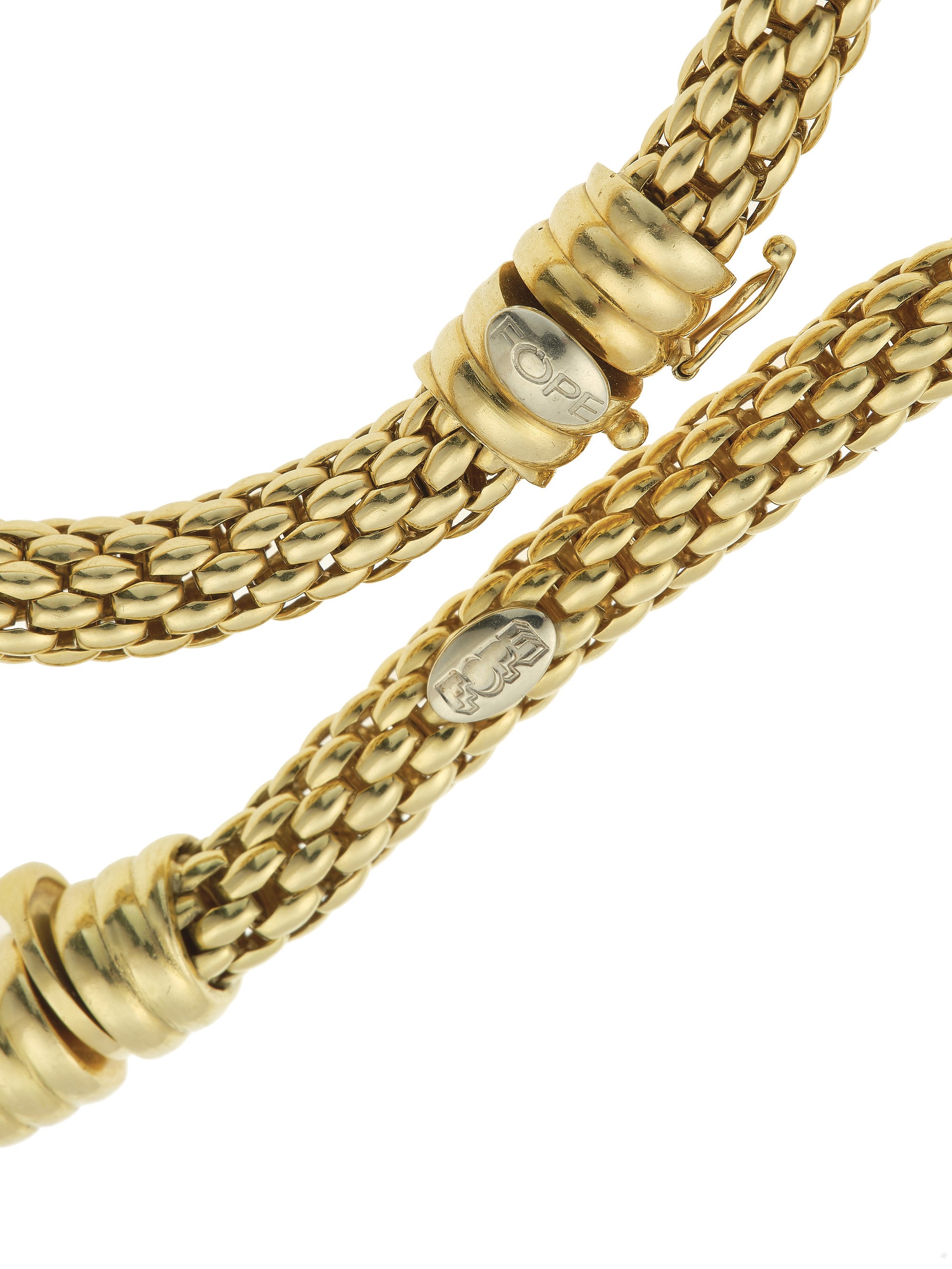 Fope. Demi-parure Composta da Girocollo e Bracciale