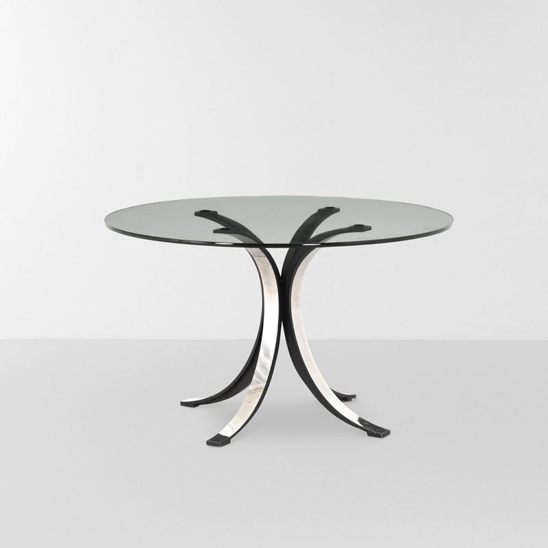 Osvaldo Borsani e Eugenio Gerli : Tavolo mod. T69.  - Auction Design Lab - Cambi Casa d'Aste