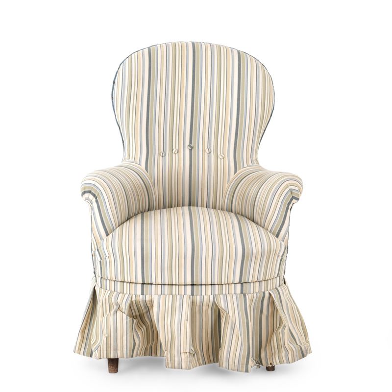 Poltrona imbottita  - Asta Antiquariato - Cambi Casa d'Aste