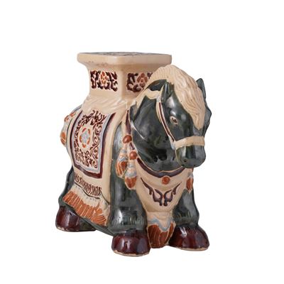 Cavallo in Ceramica Portavaso