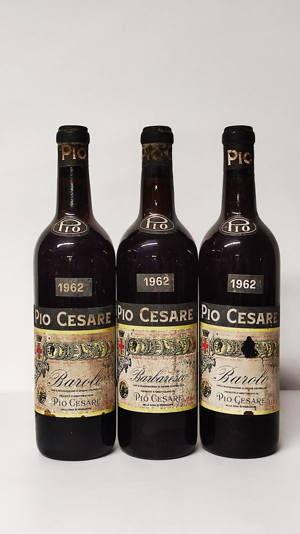 Pio Cesare, Barolo & Barbareco 1962