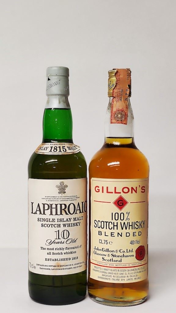Laphroaig 10, Gillon's, Scotch Whisky