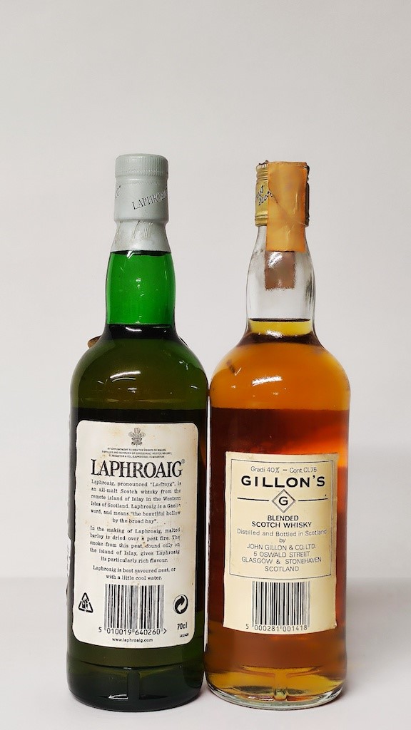 Laphroaig 10, Gillon's, Scotch Whisky