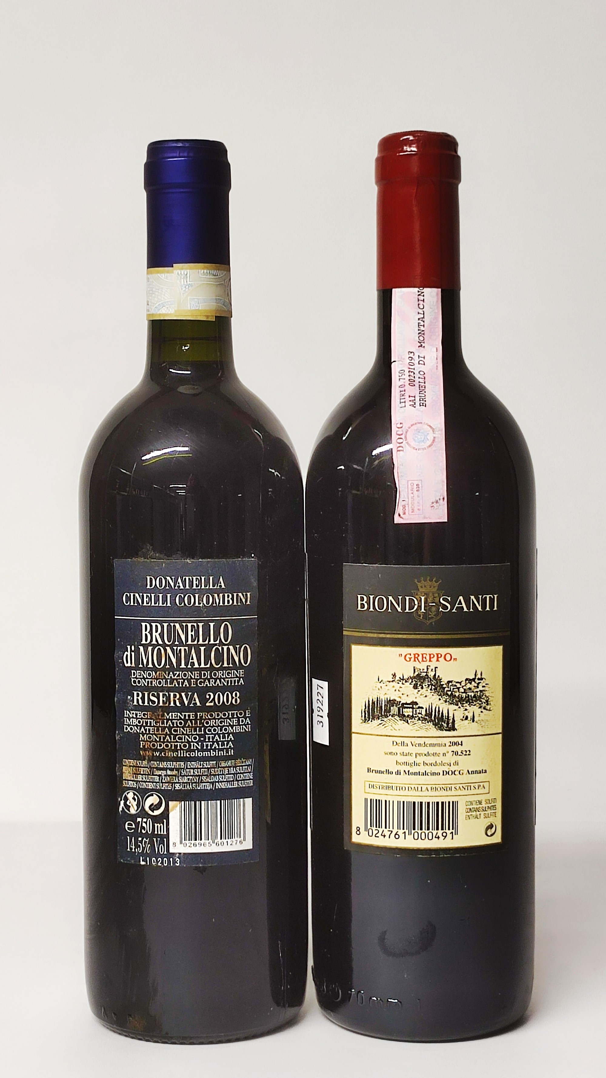 Biondi Santi, Colombini, Brunello di Montalcino