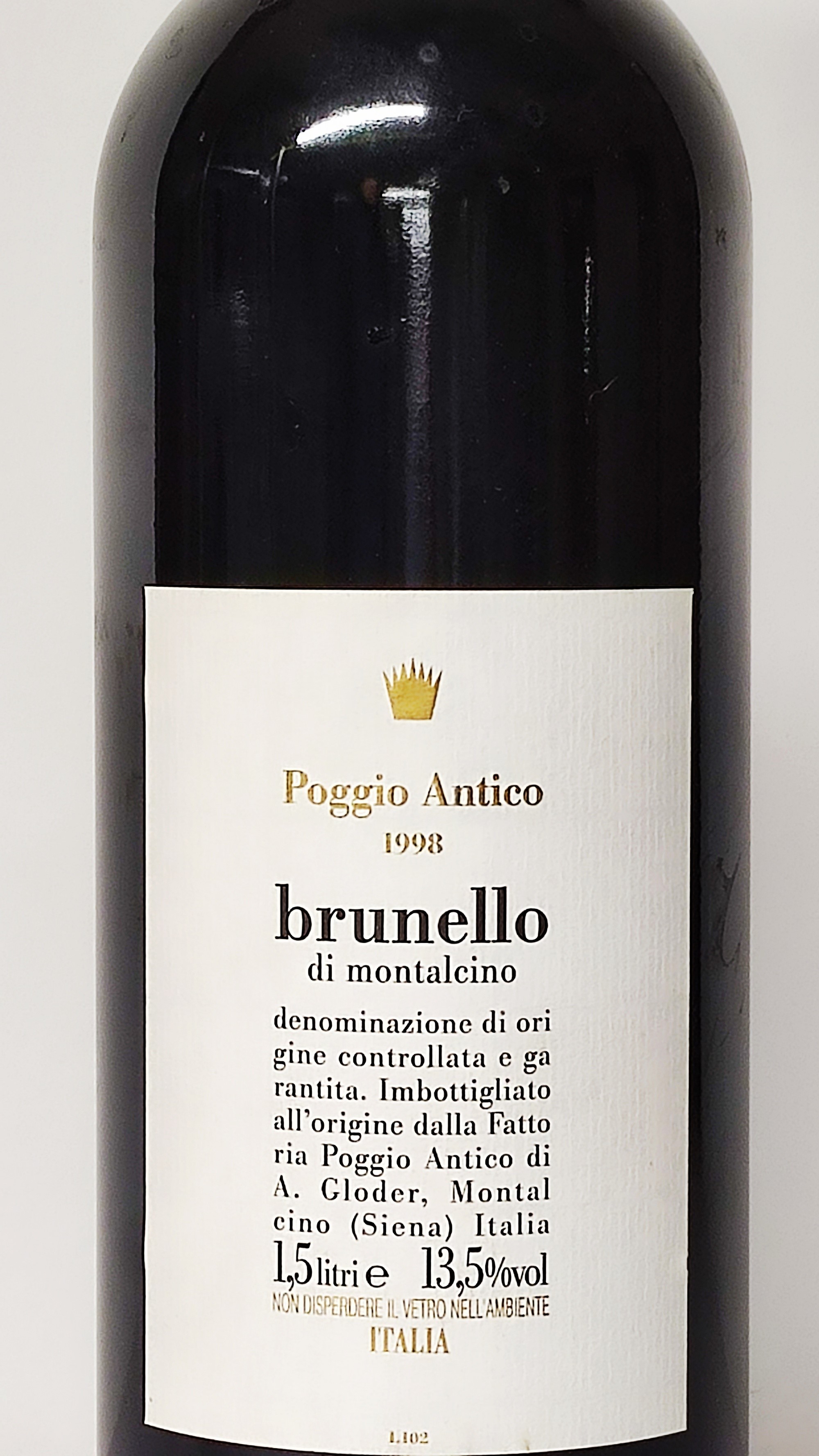 Poggio Antico, Brunello di Montalcino 1998