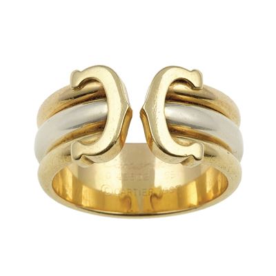 Cartier. Anello "double C"