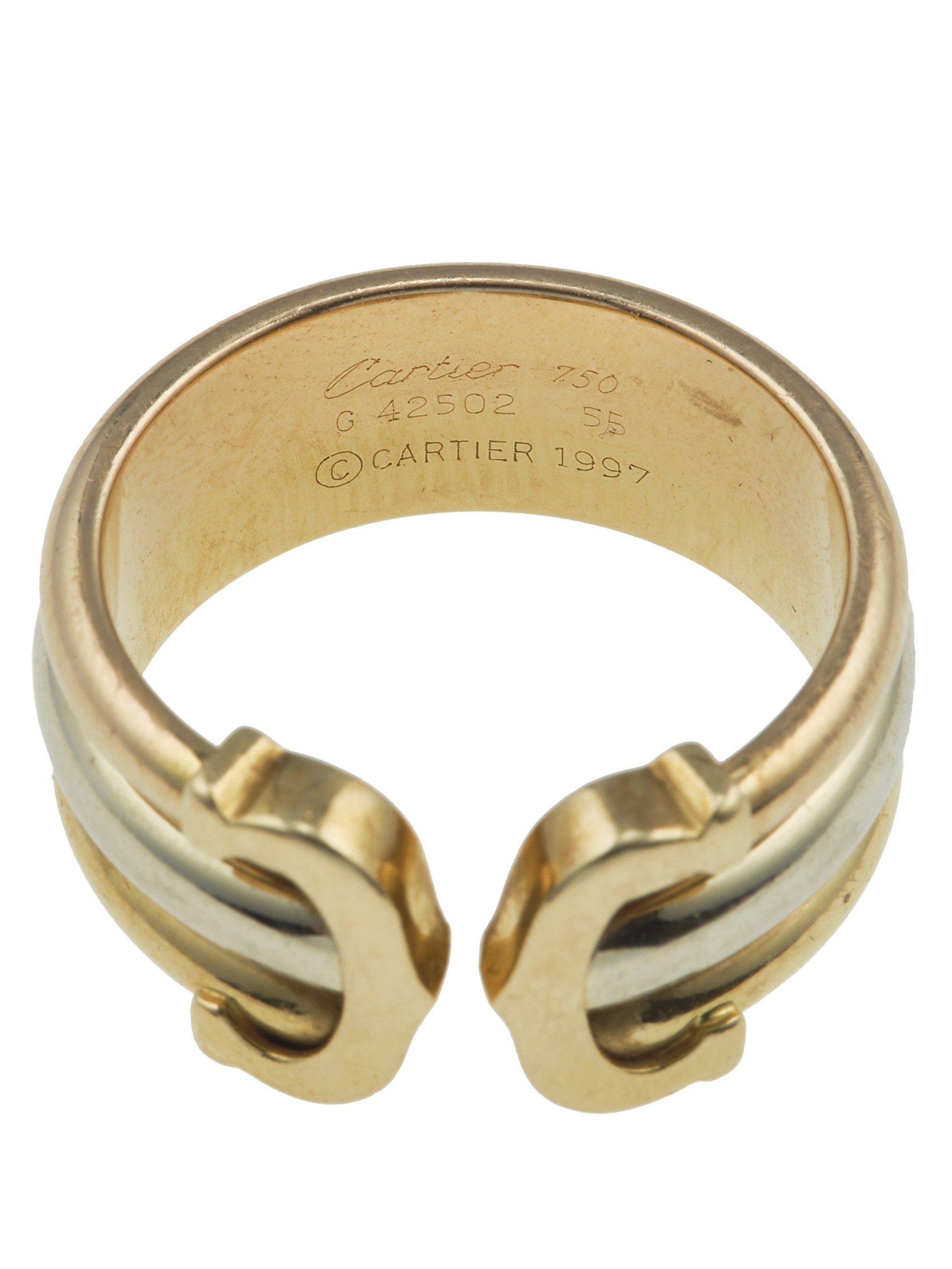 Cartier. Anello "double C"