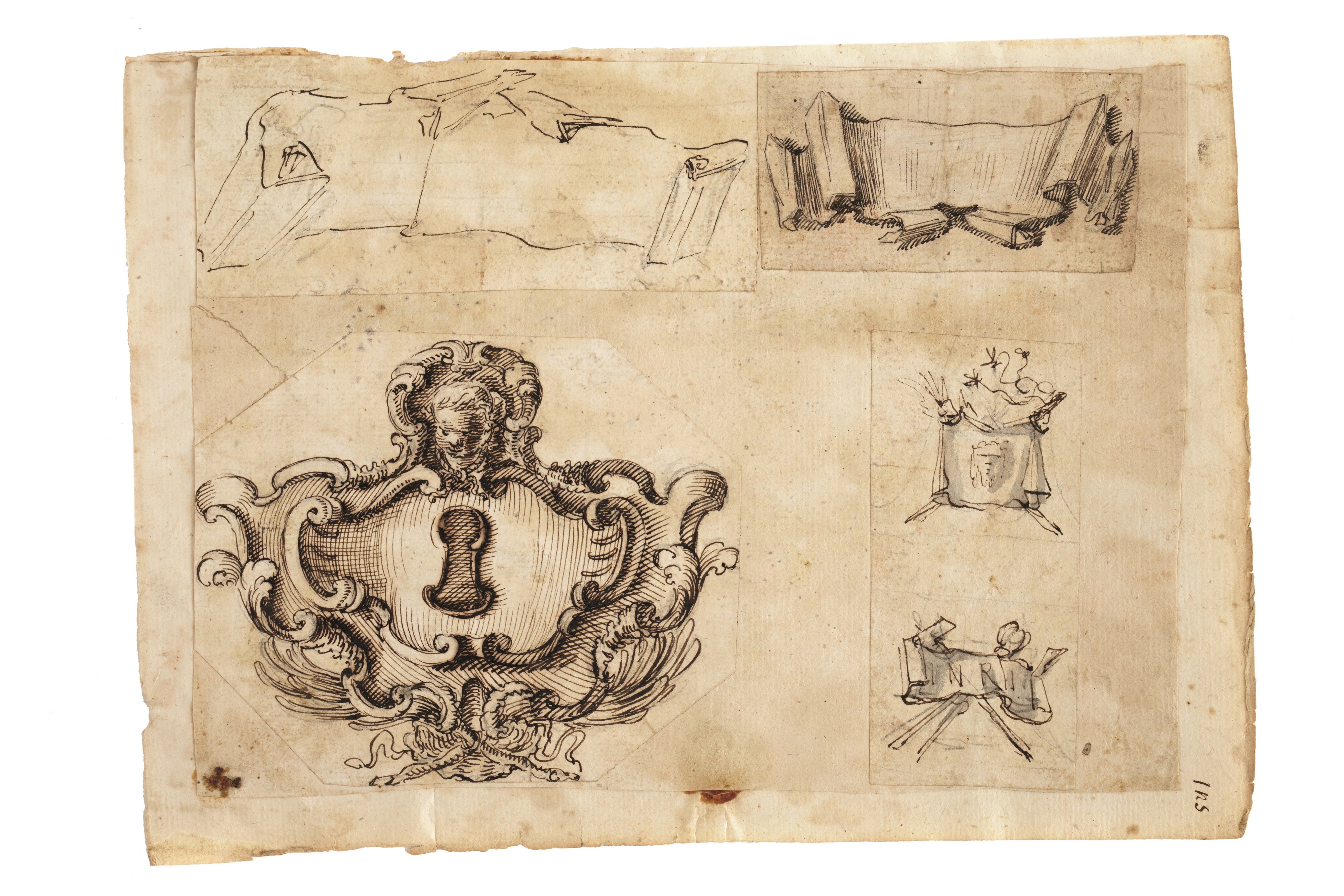 Scuola del XVIII Secolo Insieme di Studi