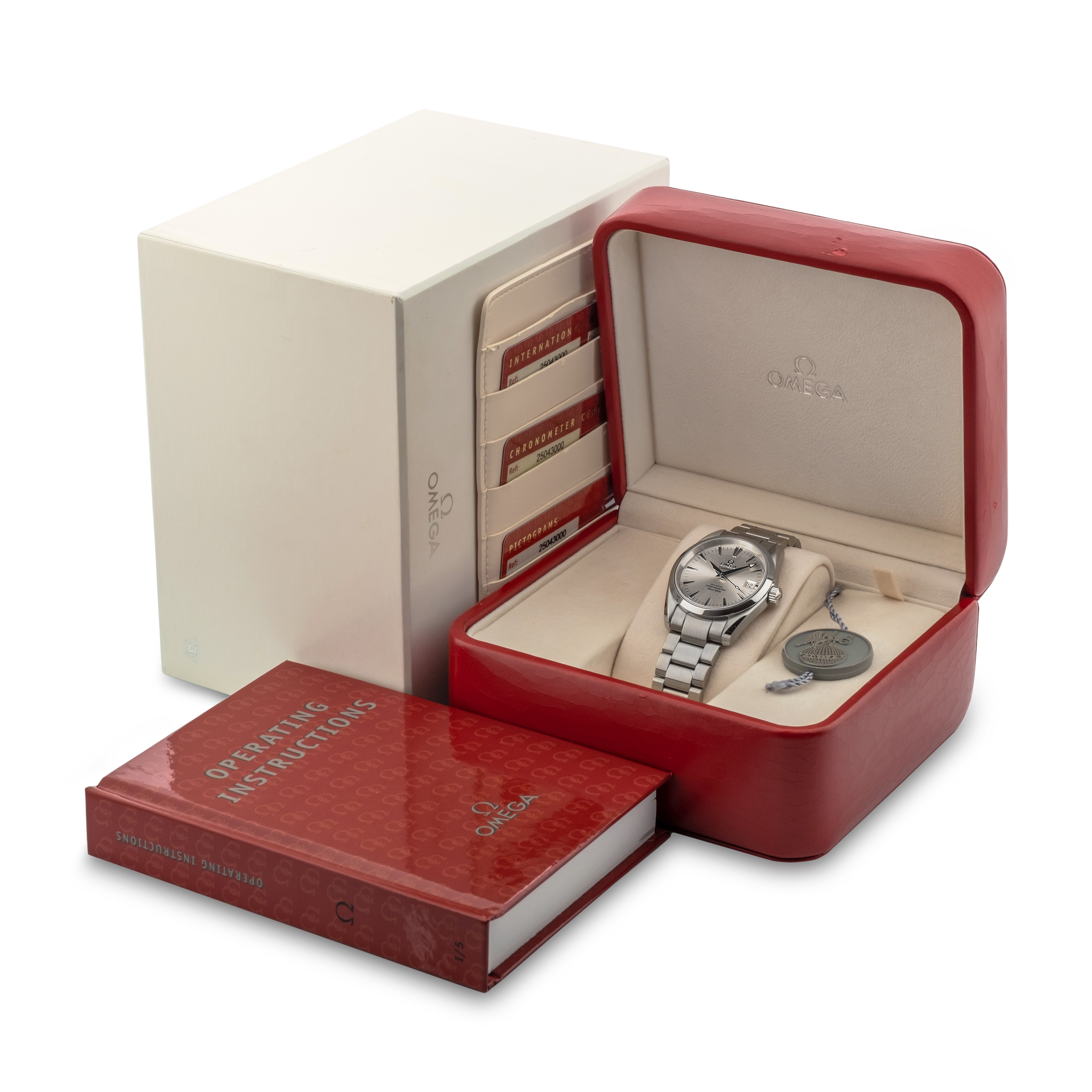 Omega - Seamaster Aqua Terra, Quadrante Grigio Soleil, Movimento Automatico, Scatola e Garanzia, ...