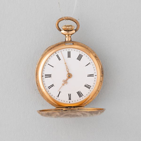 Orologio da taschino cesellato