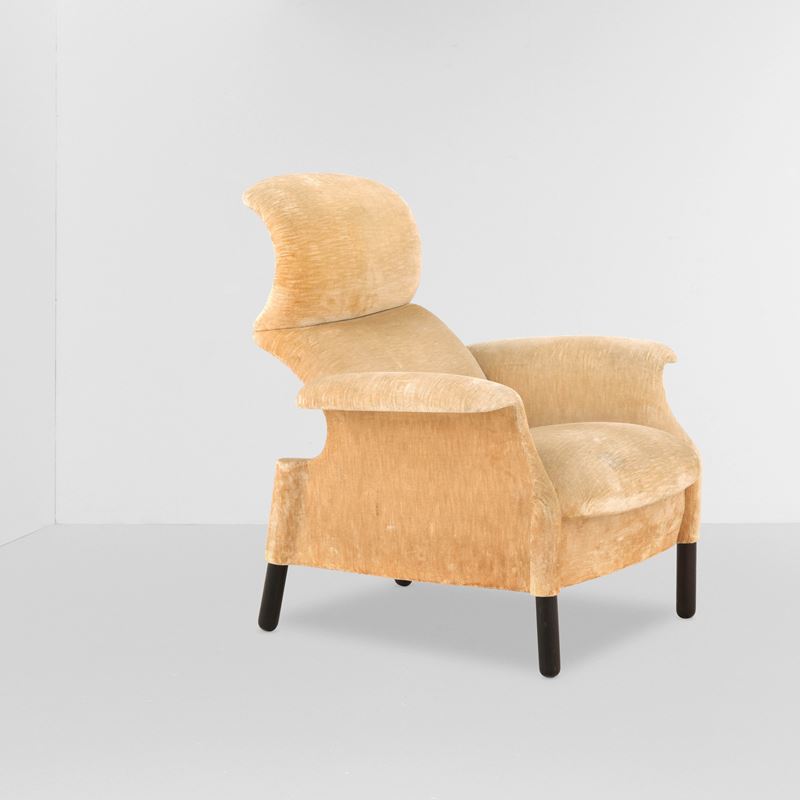 Achille e Piergiacomo Castiglioni : Poltrona mod. Sanluca  - Auction Design - Cambi Casa d'Aste